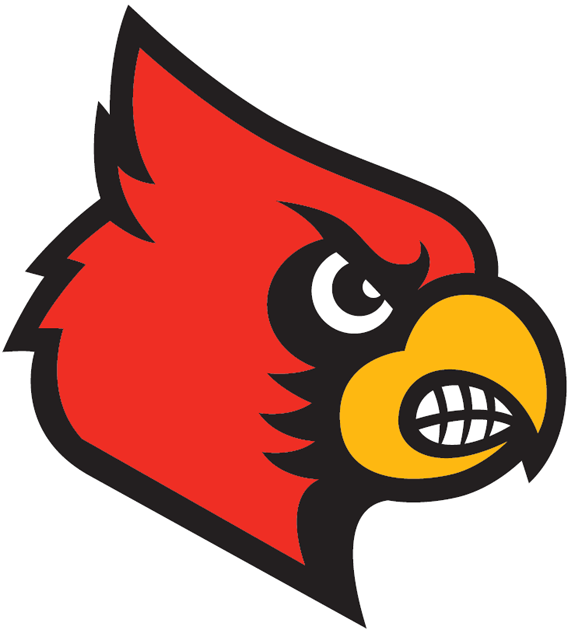 Louisville Cardinals 2007-2012 Secondary Logo DIY iron on transfer (heat transfer)